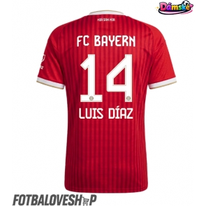 Bayern Munich Luis Diaz #14 Dámské Domácí Dres 2026-27 Krátký Rukáv