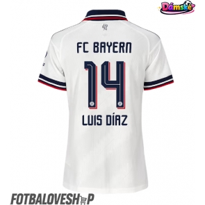 Bayern Munich Luis Diaz #14 Dámské Venkovní Dres 2026-27 Krátký Rukáv