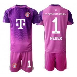Bayern Munich Manuel Neuer #1 Brankářské Dětské Alternativní Dres 2025-26 Krátký Rukáv (+ trenýrky)