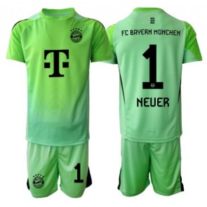 Bayern Munich Manuel Neuer #1 Brankářské Dětské Domácí Dres 2025-26 Krátký Rukáv (+ trenýrky)