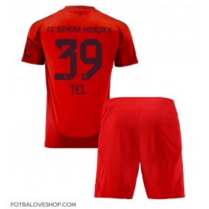 Bayern Munich Mathys Tel #39 Dětské Domácí Dres 2024-25 Krátký Rukáv (+ trenýrky)