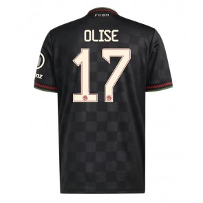 Bayern Munich Michael Olise #17 Alternativní Dres 2025-26 Krátký Rukáv