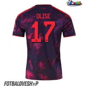 Bayern Munich Michael Olise #17 Alternativní Dres 2026-27 Krátký Rukáv