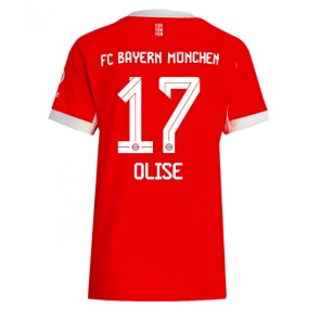 Bayern Munich Michael Olise #17 Dámské Domácí Dres 2025-26 Krátký Rukáv