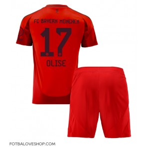 Bayern Munich Michael Olise #17 Dětské Domácí Dres 2024-25 Krátký Rukáv (+ trenýrky)