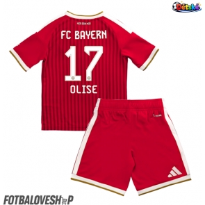 Bayern Munich Michael Olise #17 Dětské Domácí Dres 2026-27 Krátký Rukáv (+ trenýrky)
