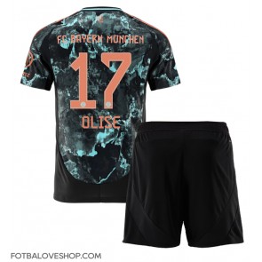 Bayern Munich Michael Olise #17 Dětské Venkovní Dres 2024-25 Krátký Rukáv (+ trenýrky)