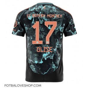 Bayern Munich Michael Olise #17 Venkovní Dres 2024-25 Krátký Rukáv
