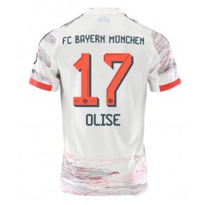 Bayern Munich Michael Olise #17 Venkovní Dres 2025-26 Krátký Rukáv