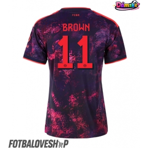Bayern Munich Nathaniel Brown #11 Dámské Alternativní Dres 2026-27 Krátký Rukáv
