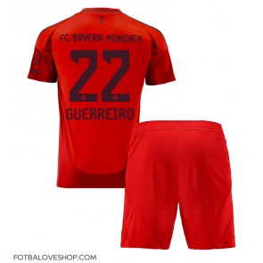 Bayern Munich Raphael Guerreiro #22 Dětské Domácí Dres 2024-25 Krátký Rukáv (+ trenýrky)