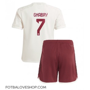 Bayern Munich Serge Gnabry #7 Dětské Alternativní Dres 2023-24 Krátký Rukáv (+ trenýrky)