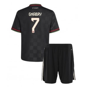 Bayern Munich Serge Gnabry #7 Dětské Alternativní Dres 2025-26 Krátký Rukáv (+ trenýrky)