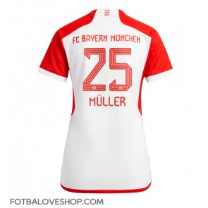Bayern Munich Thomas Muller #25 Dámské Domácí Dres 2023-24 Krátký Rukáv
