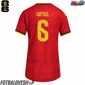 Belgie Axel Witsel #6 Dámské Domácí Dres MS 2026 Krátký Rukáv