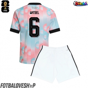 Belgie Axel Witsel #6 Dětské Venkovní Dres MS 2026 Krátký Rukáv (+ trenýrky)