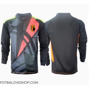 Belgie Brankářské Domácí Dres ME 2024 Dlouhý Rukáv