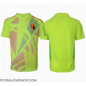 Belgie Brankářské Venkovní Dres ME 2024 Krátký Rukáv