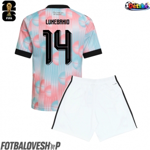 Belgie Dodi Lukebakio #14 Dětské Venkovní Dres MS 2026 Krátký Rukáv (+ trenýrky)