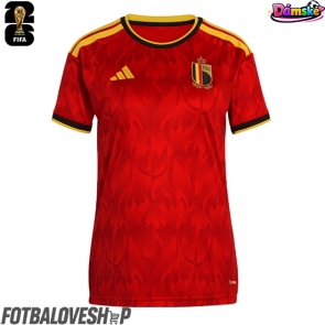 Belgie Dámské Domácí Dres MS 2026 Krátký Rukáv