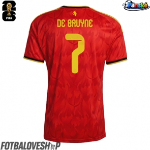 Belgie Kevin De Bruyne #7 Domácí Dres MS 2026 Krátký Rukáv