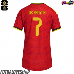 Belgie Kevin De Bruyne #7 Dámské Domácí Dres MS 2026 Krátký Rukáv