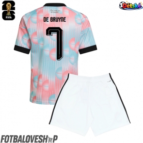 Belgie Kevin De Bruyne #7 Dětské Venkovní Dres MS 2026 Krátký Rukáv (+ trenýrky)