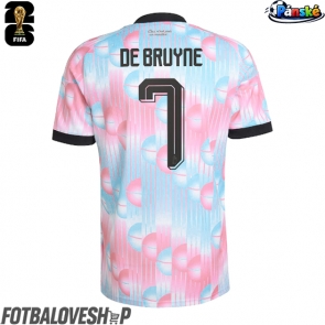 Belgie Kevin De Bruyne #7 Venkovní Dres MS 2026 Krátký Rukáv