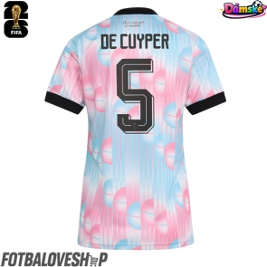 Belgie Maxim De Cuyper #5 Dámské Venkovní Dres MS 2026 Krátký Rukáv