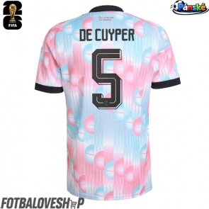 Belgie Maxim De Cuyper #5 Venkovní Dres MS 2026 Krátký Rukáv
