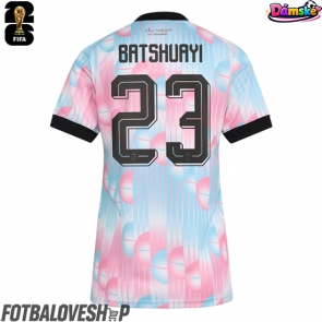 Belgie Michy Batshuayi #23 Dámské Venkovní Dres MS 2026 Krátký Rukáv