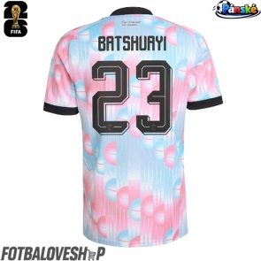 Belgie Michy Batshuayi #23 Venkovní Dres MS 2026 Krátký Rukáv