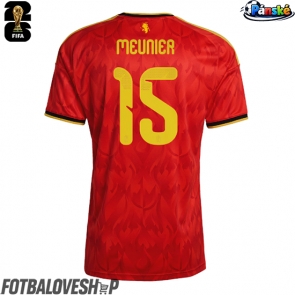 Belgie Thomas Meunier #15 Domácí Dres MS 2026 Krátký Rukáv