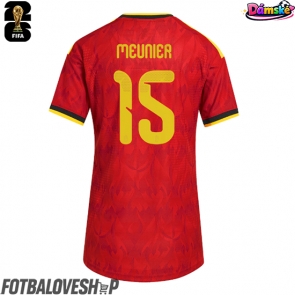 Belgie Thomas Meunier #15 Dámské Domácí Dres MS 2026 Krátký Rukáv