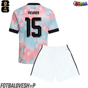 Belgie Thomas Meunier #15 Dětské Venkovní Dres MS 2026 Krátký Rukáv (+ trenýrky)