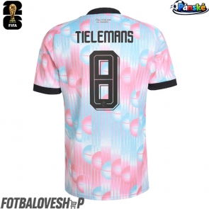 Belgie Youri Tielemans #8 Venkovní Dres MS 2026 Krátký Rukáv
