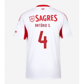 Benfica Antonio Silva #4 Alternativní Dres 2025-26 Krátký Rukáv