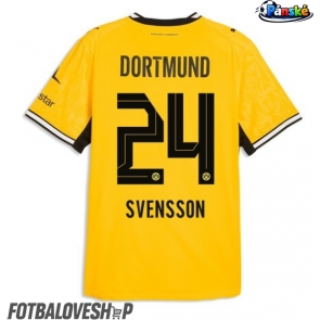 Borussia Dortmund Daniel Svensson #24 Domácí Dres 2026-27 Krátký Rukáv