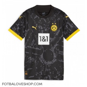 Borussia Dortmund Dámské Venkovní Dres 2023-24 Krátký Rukáv