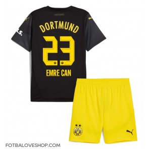 Borussia Dortmund Emre Can #23 Dětské Venkovní Dres 2024-25 Krátký Rukáv (+ trenýrky)