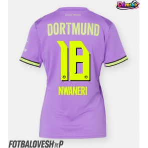 Borussia Dortmund Ethan Nwaneri #18 Dámské Alternativní Dres 2026-27 Krátký Rukáv