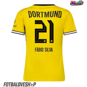 Borussia Dortmund Fabio Silva #21 Dámské Domácí Dres 2026-27 Krátký Rukáv