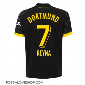 Borussia Dortmund Giovanni Reyna #7 Venkovní Dres 2023-24 Krátký Rukáv
