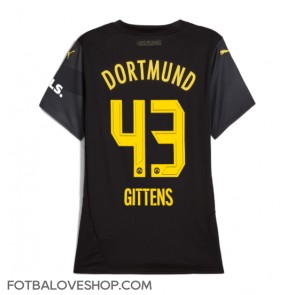 Borussia Dortmund Jamie Bynoe-Gittens #43 Dámské Venkovní Dres 2024-25 Krátký Rukáv