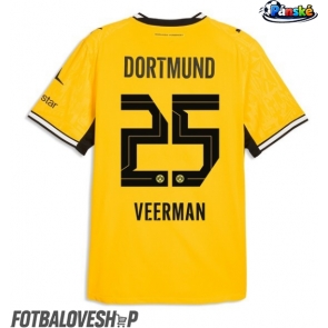 Borussia Dortmund Joey Veerman #25 Domácí Dres 2026-27 Krátký Rukáv