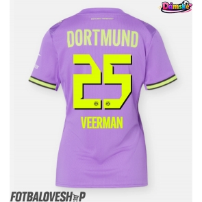 Borussia Dortmund Joey Veerman #25 Dámské Alternativní Dres 2026-27 Krátký Rukáv