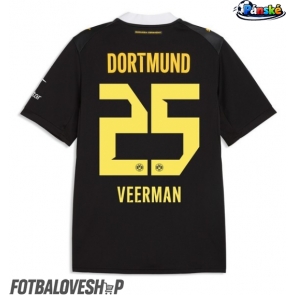 Borussia Dortmund Joey Veerman #25 Venkovní Dres 2026-27 Krátký Rukáv