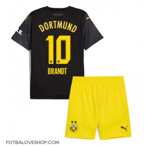 Borussia Dortmund Julian Brandt #10 Dětské Venkovní Dres 2024-25 Krátký Rukáv (+ trenýrky)