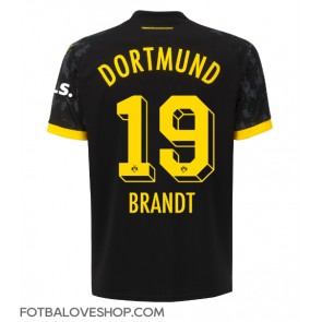 Borussia Dortmund Julian Brandt #19 Venkovní Dres 2023-24 Krátký Rukáv