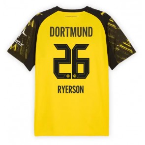 Borussia Dortmund Julian Ryerson #26 Domácí Dres 2025-26 Krátký Rukáv